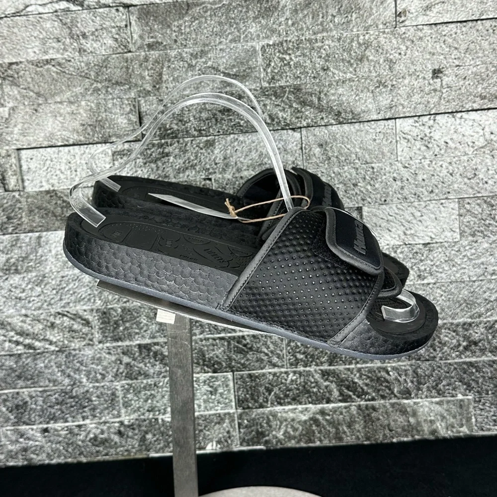 Adidas - Pharrell x Chancletas Human Race Black Future - M7W8.5